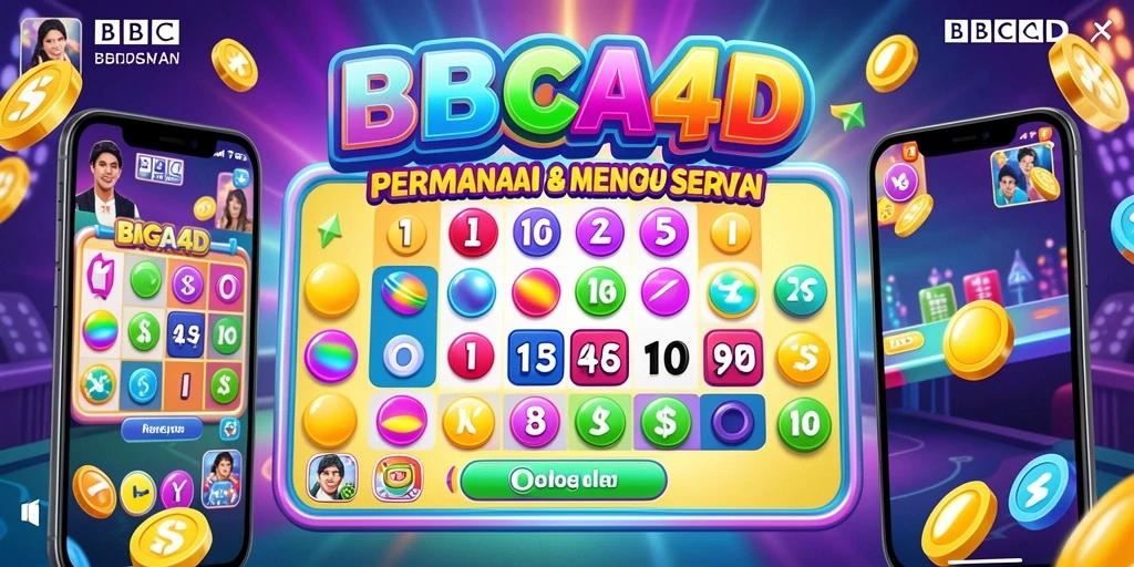 Tampilan gameplay menarik di aplikasi Bingo BBCA4D.