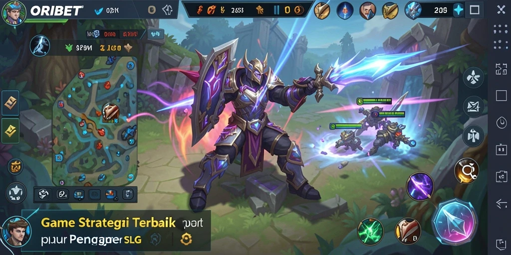 Tampilan gameplay yang menarik dan penuh strategi di ORIBET.