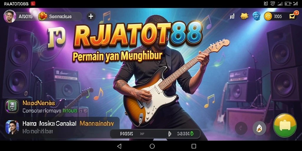 Tampilan gameplay RAJATOTO88 yang menarik dan penuh warna.