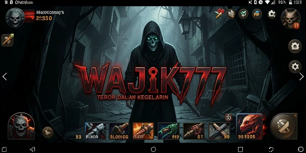 Tampilan seram dari gameplay penuh ketegangan.